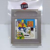 The Simpsons Bart and the Beanstalk PAL GameBoy PAL box art